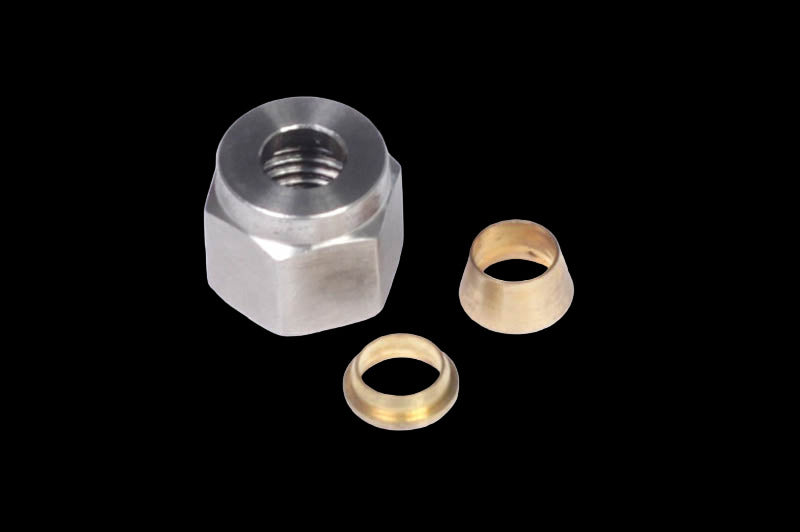 Haltech 1/4" Nut and Brass Furrule Only