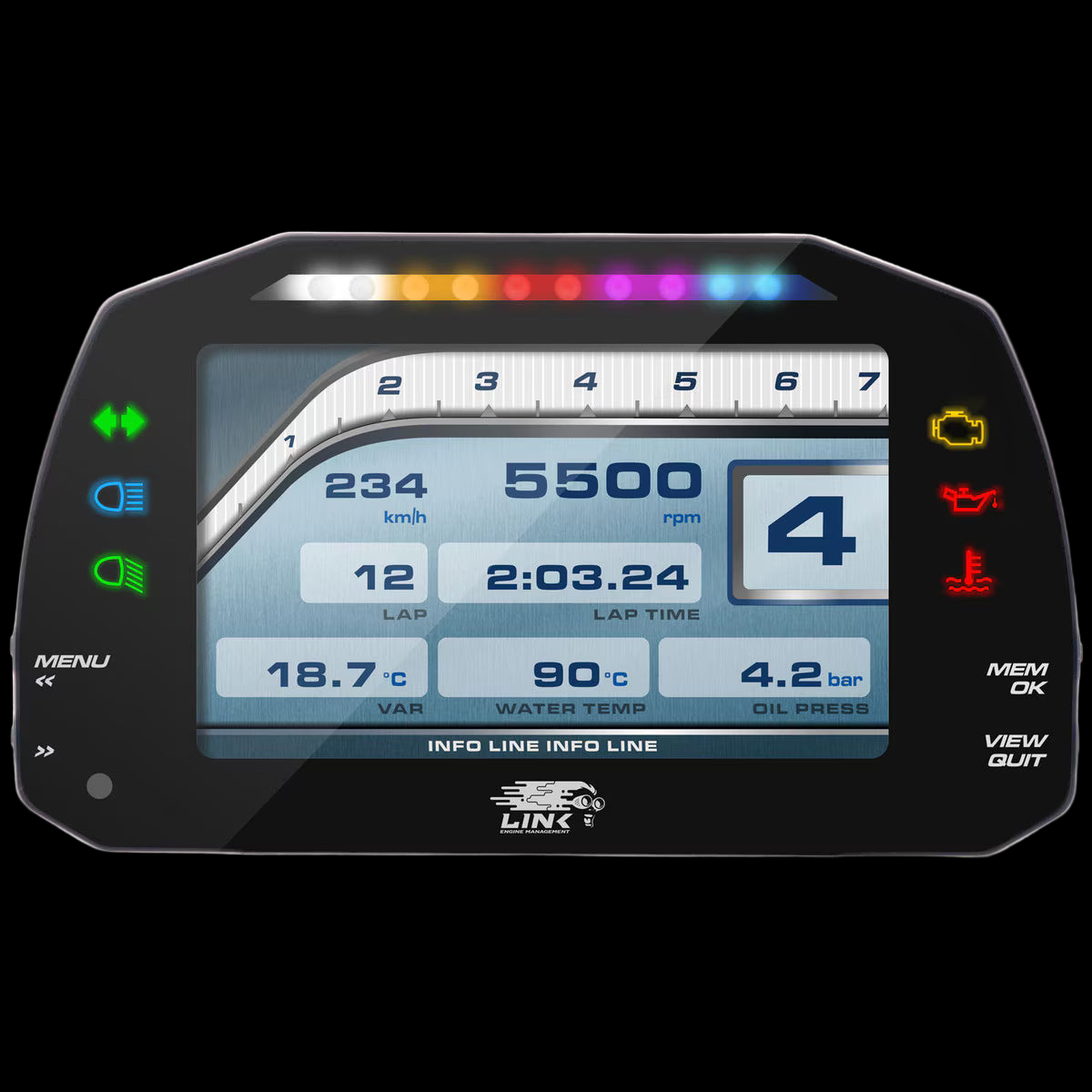 Link ECU MXS Strada 5-inch Dash Street Edition