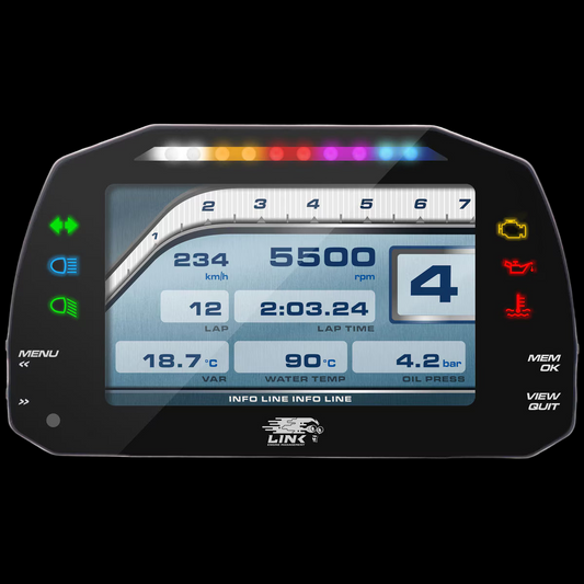 Link ECU MXS Strada 5-inch Dash - Street Edition