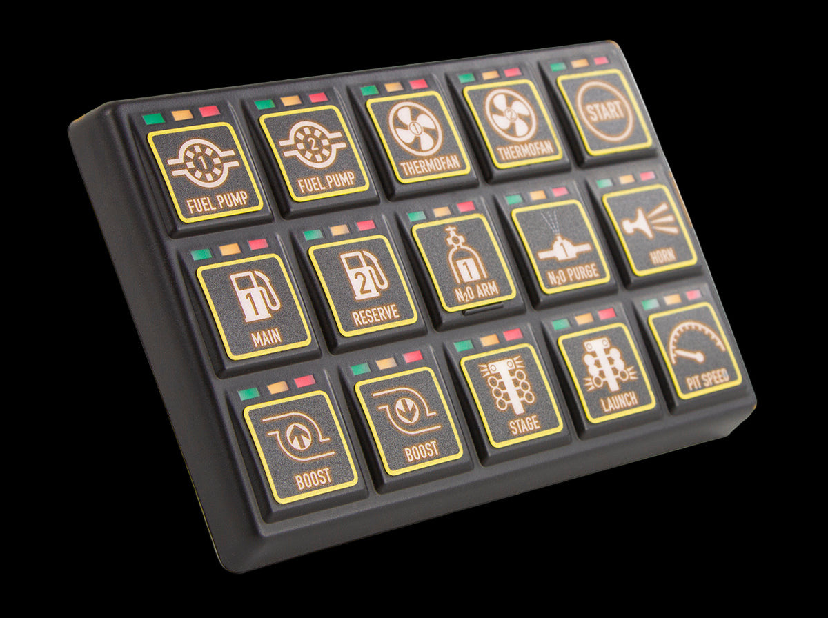 Haltech CAN Keypad 15 Button (3x5)