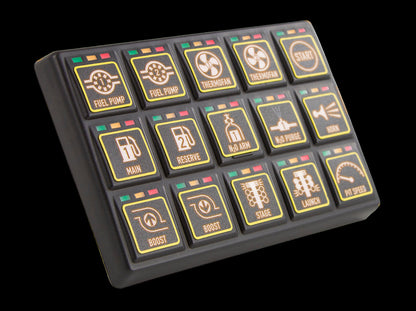 Haltech CAN Keypad 15 Button (3x5)