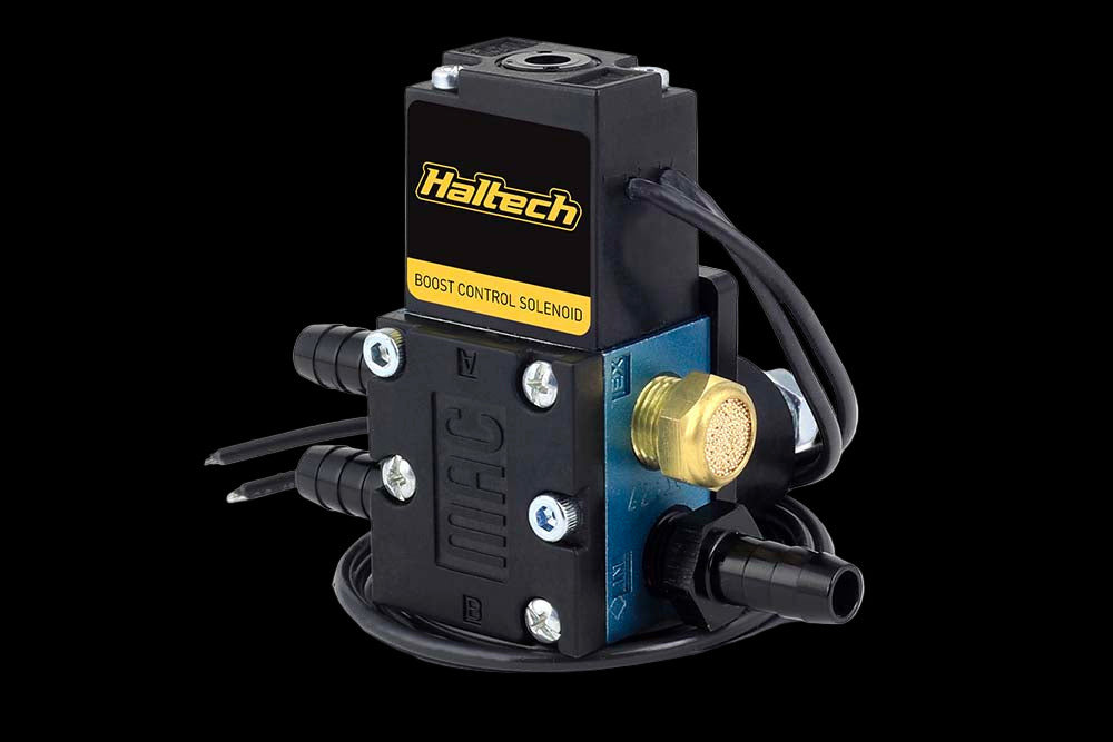 Haltech Boost Control Solenoid 4 Port Thread: 1/8 NPT