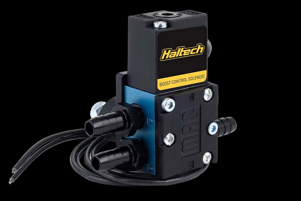 Haltech Boost Control Solenoid 4 Port Thread: 1/8 NPT