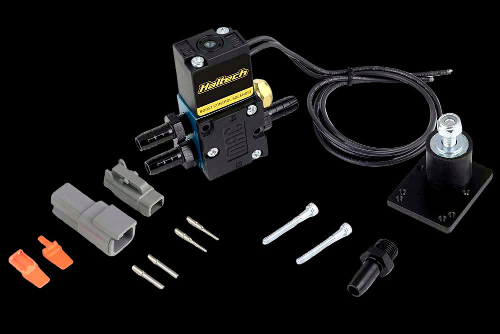 Haltech Boost Control Solenoid 4 Port Thread: 1/8 NPT