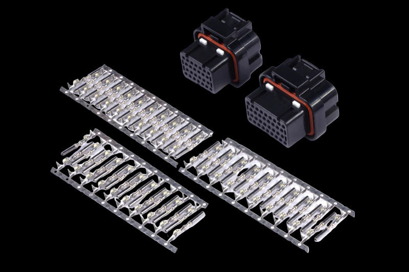 Haltech Plug and Pins Only - AMP 26 & 34 Pin 4 Row 3 Keyway Superseal Connector Set