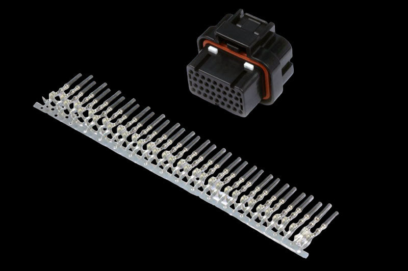 Haltech Plug and Pins Only - AMP 34 Pin 4 Row 3 Keyway Superseal Connector