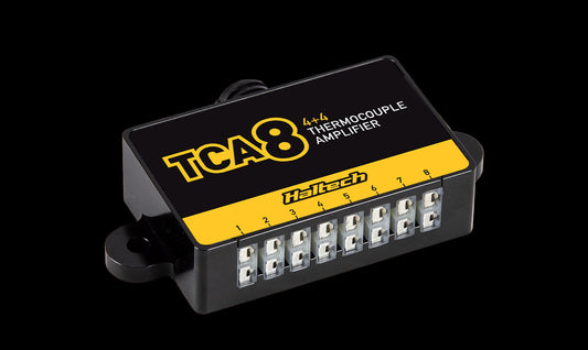 Haltech TCA-8 (4+4) Eight Channel Thermocouple Amplifier Programmed as TCA-4A and TCA-4B