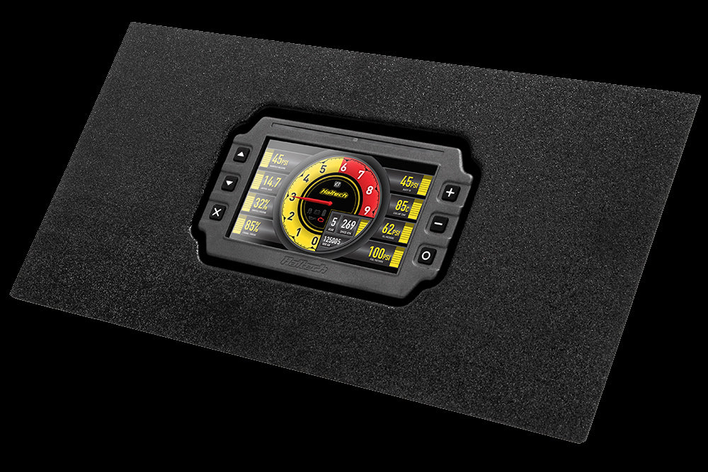 Haltech iC-7 Moulded Panel Mount Size: 250mm x 500mm (10" x 20")