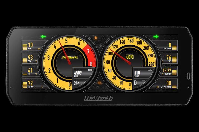 Haltech uC-10 Digital Dash Size: 10in