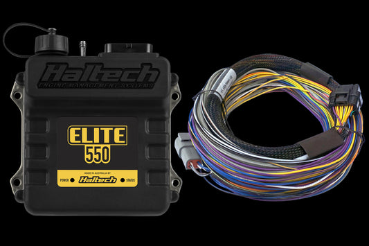 Haltech Elite 550 + Basic Universal Wire-in Harness Kit Length: 2.5m (8')