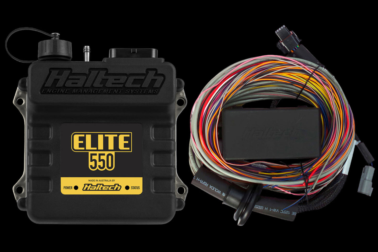 Haltech Elite 550 + Premium Universal Wire-in Harness Kit Length: 2.5m (8')