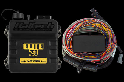 Haltech Elite 750 + Premium Universal Wire-in Harness Kit Length: 2.5m (8')