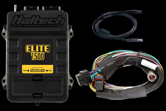 Haltech Elite 1500 + Basic Universal Wire-in Harness Kit Length: 2.5m (8')
