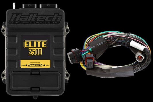 Haltech Elite 2500 + Basic Universal Wire-in Harness Kit Length: 2.5m (8')