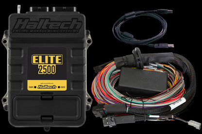 Haltech Elite 2500 + Premium Universal Wire-in Harnes Kit Length: 2.5m (8')