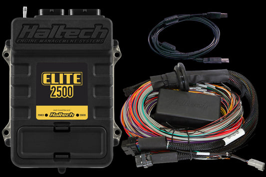 Haltech Elite 2500 + Premium Universal Wire-in Harnes Kit Length: 2.5m (8')